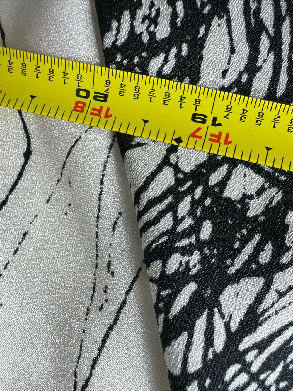 lovestitch Black and White Asymmetrical Handkerchief-Hem Sundress - Picture 13 of 16